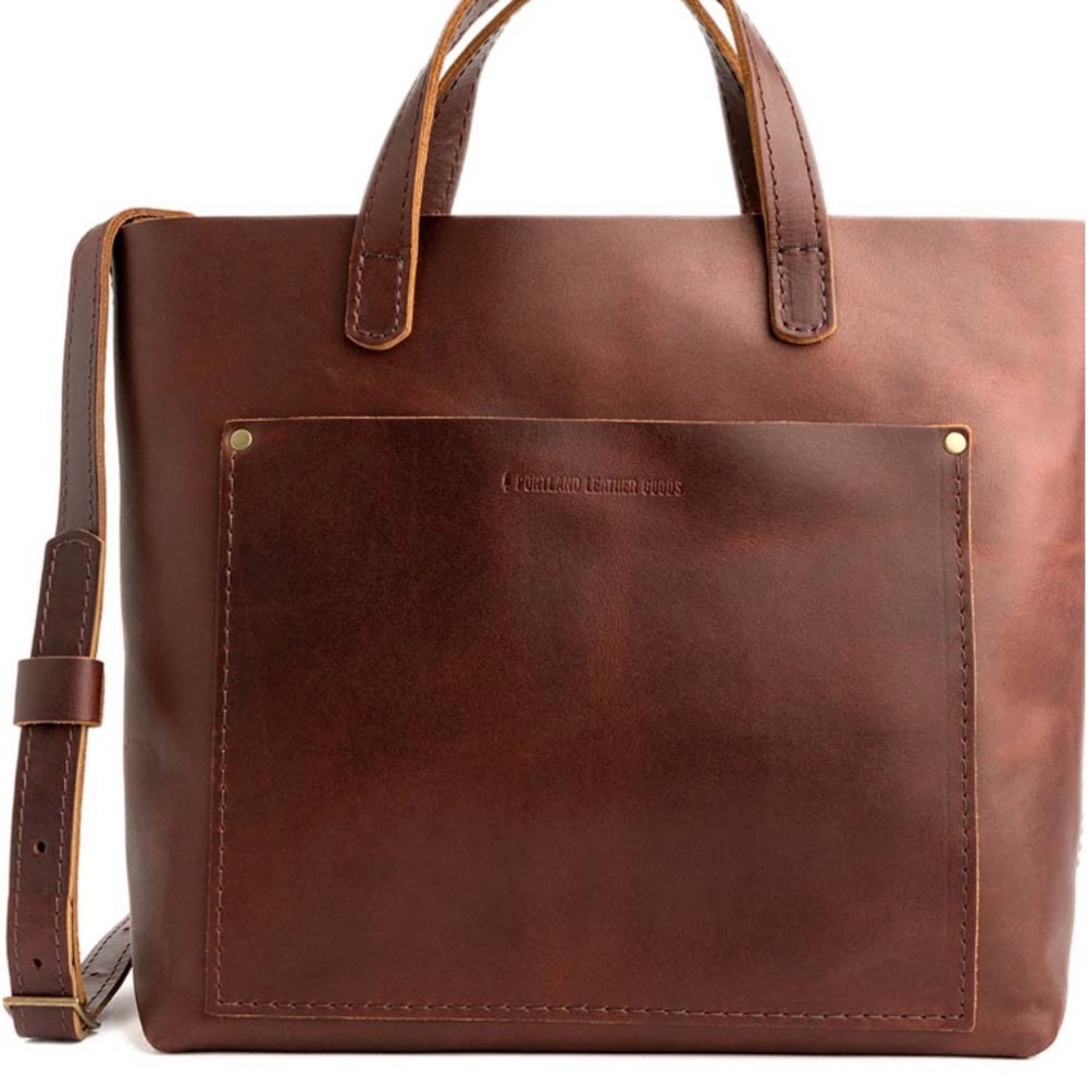 Portland Leather Goods MEDIUM CROSSBODY TOTE